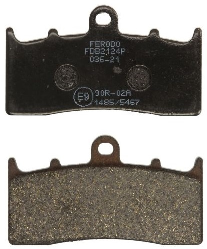 Set Placute Frana Moto Fata Ferodo Bmw R 1100 S (Abs) 2001→ FDB2124P