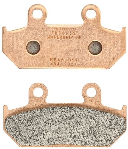 Set Placute Frana Moto Fata Ferodo Honda GL 1520 / 6 Gold Wing, 1988-1993 FDB663ST
