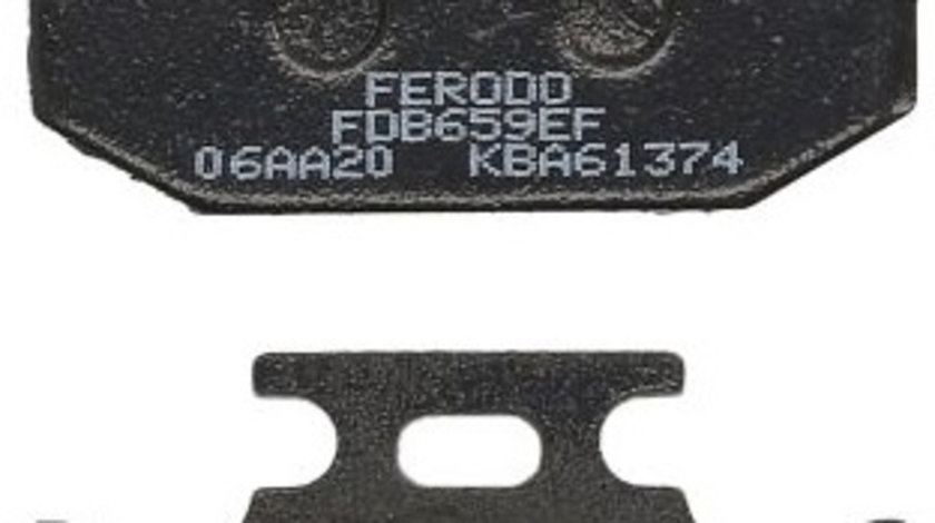 Set Placute Frana Moto Fata Ferodo Kawasaki KX; Suzuki DR, RM; Yamaha TT, WR, YZ 125-650 1989-2002 FDB659EF