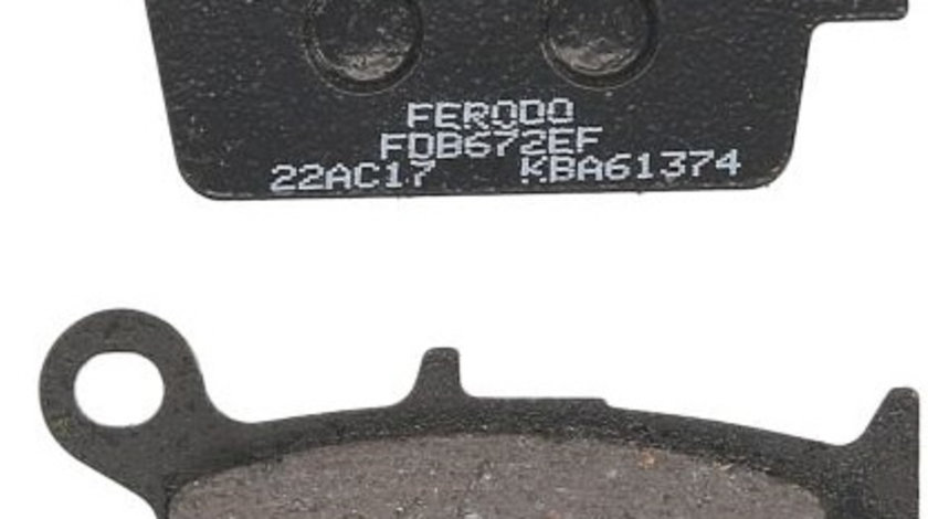 Set Placute Frana Moto Fata Ferodo Kymco Cobra, K12, Scout, Top Boy, ZX; Peugeot SV; Sachs SR 50/80/125 1993-2007 FDB672EF