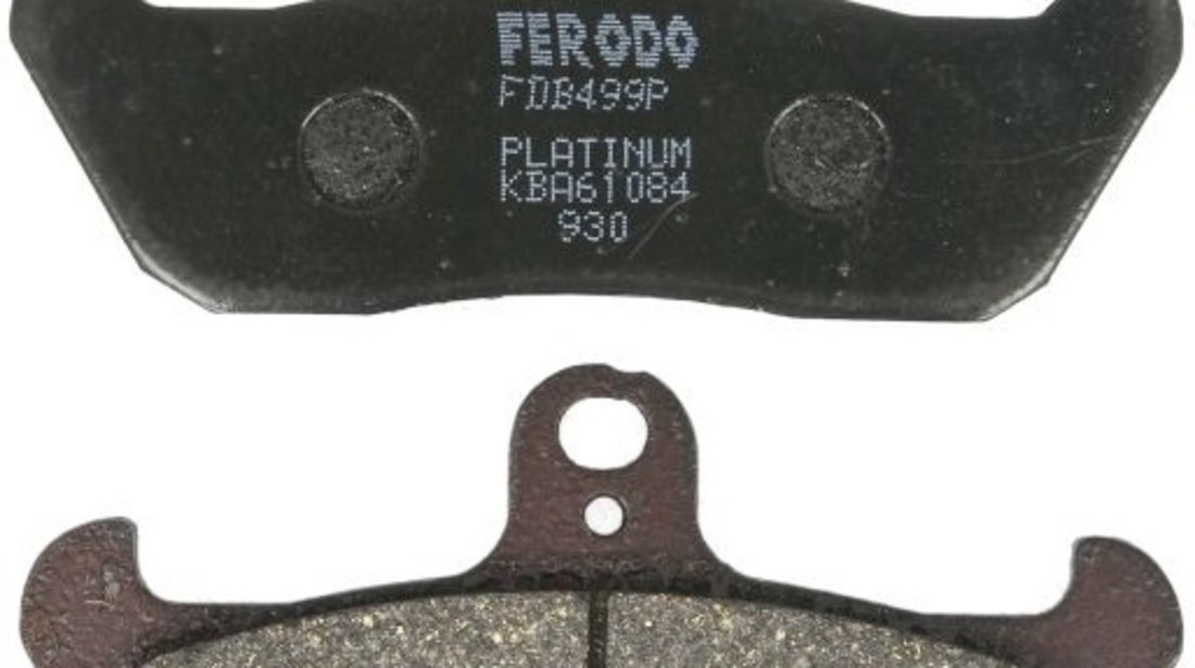 Set Placute Frana Moto Fata Ferodo Yamaha TDR 125 1992 FDB499P
