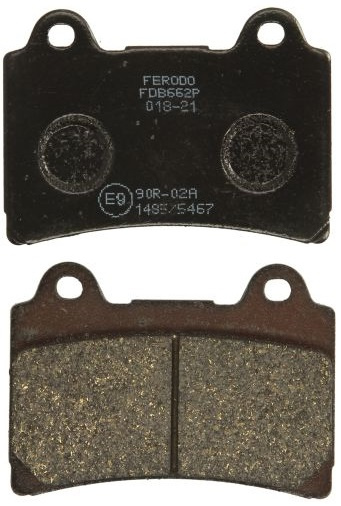 Set Placute Frana Moto Fata Ferodo Yamaha XV 1300 AH / ATH Royal Star 1996→ FDB662P