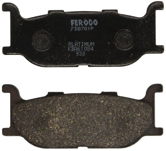 Set Placute Frana Moto Fata Ferodo Yamaha XV 1600 A Star 1999→ FDB781P