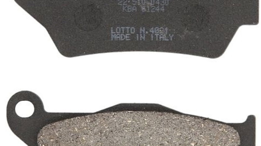 Set Placute Frana Moto Fata Rms Brake Pads Front, Intended USE: Route, Material: Organic, 37X94,5X7,5mm Fits: Aprilia MX, RX; Bmw G; Cagiva Elefant; Ducati Monster, Multistrada; Gilera GP, Nexus 85-1290 1992-2017 RMS 22 510 0430