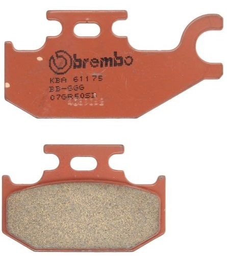 Set Placute Frana Moto Fata / Spate Brembo 07GR50SD