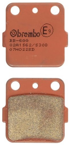 Set Placute Frana Moto Fata / Spate Brembo 07HO22SD