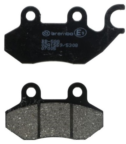 Set Placute Frana Moto Fata / Spate Brembo Cagiva City, Passing, Stella; Garelli Freelander, Joker, KRS; Honda SES; PGO Big Max 50-150 1993-2006 07005