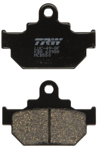 Set Placute Frana Moto Fata / Spate MCB550