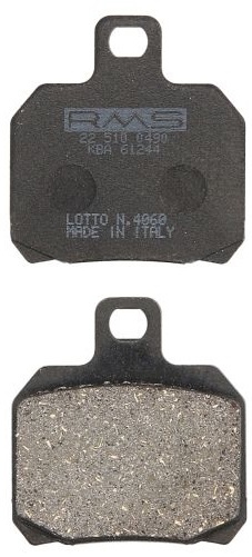 Set Placute Frana Moto Fata / Spate Rms Aprilia RSV, SL, Tuono; Benelli TNT, Trek; Bimota DB; Cagiva Raptor; CPI GTR; Derbi GP1, GPR 50-1290 1990-2017 RMS 22 510 0490