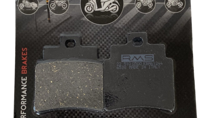Set Placute Frana Moto Fata / Spate Rms Arctic CAT DVX; Kymco Grand Dink, KXR, Maxxer; SYM Joymax 250/300 1999-2014 RMS 22 510 0500