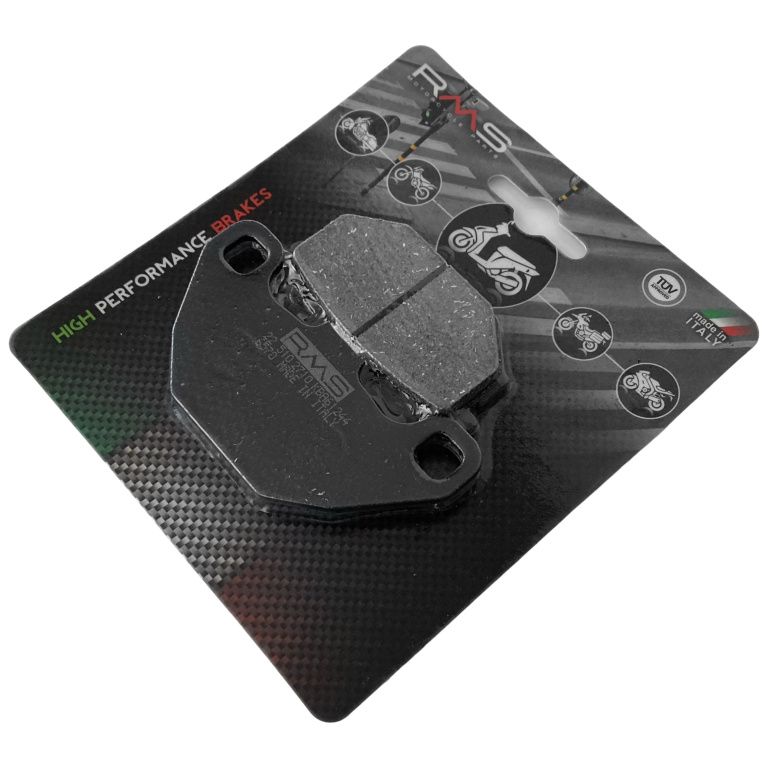 Set Placute Frana Moto Fata / Spate Rms Kymco Agility, MXER, MXU, People, Super 8, Super 9; Sym HD, Joyride 50-200 1999-2014 RMS 22 510 2710