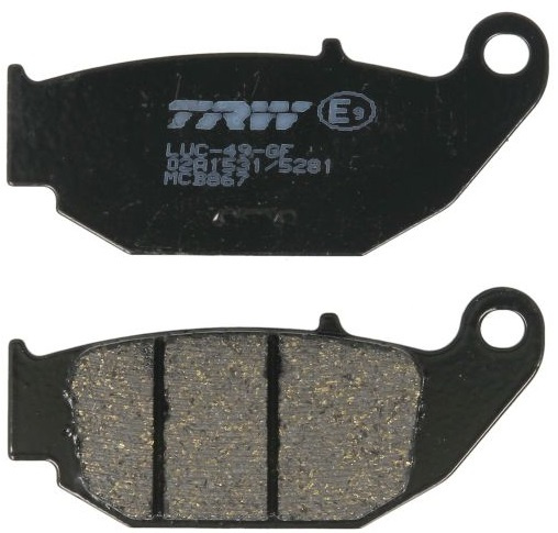 Set Placute Frana Moto Fata / Spate Trw Honda MSX 125 2013-2014 MCB867