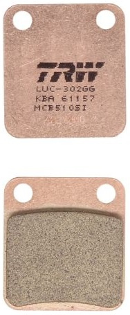 Set Placute Frana Moto Fata / Spate Trw MCB510SI