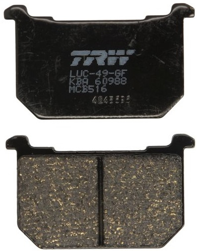 Set Placute Frana Moto Fata / Spate Trw MCB516