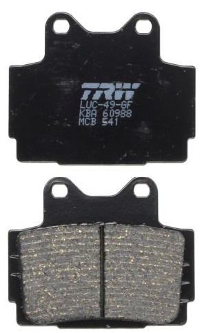 Set Placute Frana Moto Fata / Spate Trw MCB541