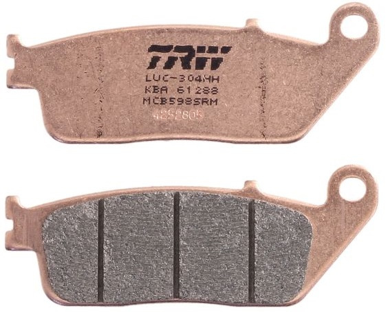 Set Placute Frana Moto Fata / Spate Trw MCB598SRM