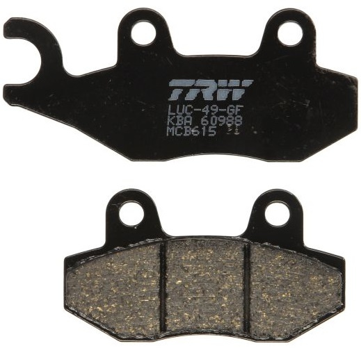 Set Placute Frana Moto Fata / Spate Trw MCB615
