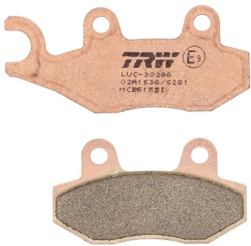 Set Placute Frana Moto Fata / Spate Trw MCB615SI