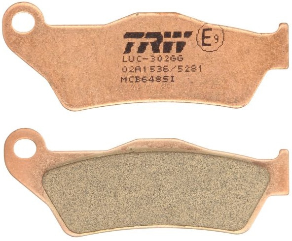 Set Placute Frana Moto Fata / Spate Trw MCB648SI