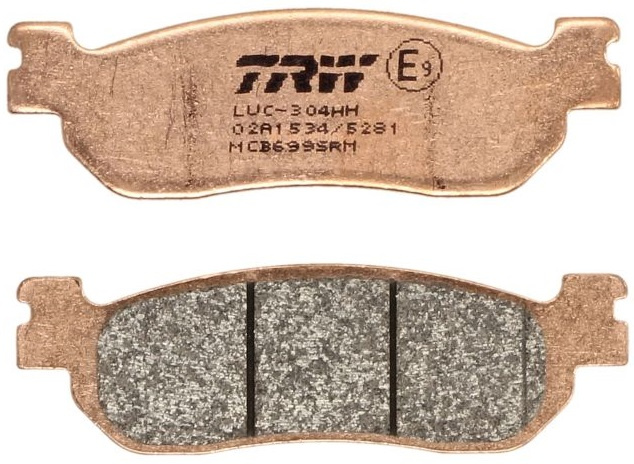 Set Placute Frana Moto Fata / Spate Trw MCB699SRM