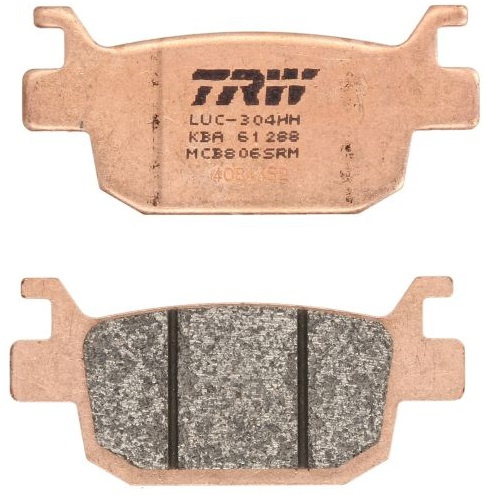 Set Placute Frana Moto Fata / Spate Trw MCB722SRM