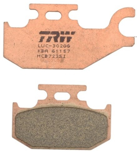 Set Placute Frana Moto Fata / Spate Trw MCB723SI