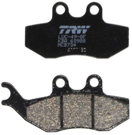 Set Placute Frana Moto Fata / Spate Trw MCB734