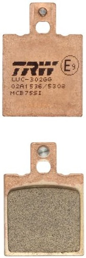 Set Placute Frana Moto Fata / Spate Trw MCB75SI