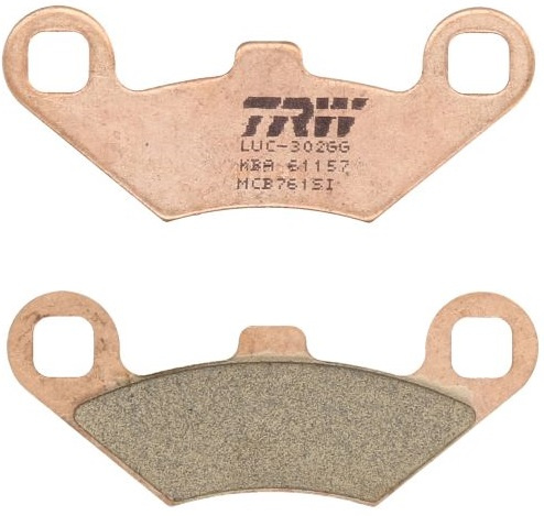 Set Placute Frana Moto Fata / Spate Trw MCB761SI