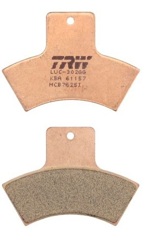 Set Placute Frana Moto Fata / Spate Trw MCB762SI