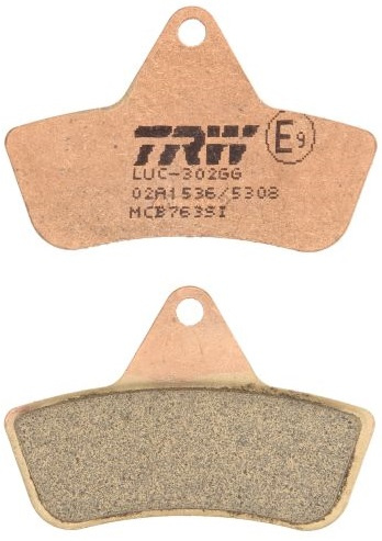 Set Placute Frana Moto Fata / Spate Trw MCB763SI