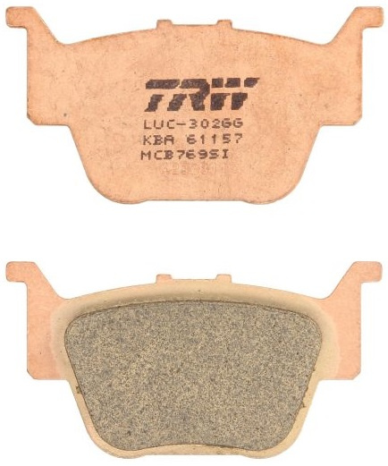 Set Placute Frana Moto Fata / Spate Trw MCB769SI