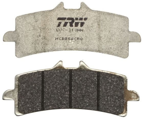 Set Placute Frana Moto Fata Trw Aprilia RSV; Benelli Impeto, Tesi; Bimota DB; Bmw HP2, HP4, S; Ducati 1098, 1198, 848, Desmosedici 600-1400 MCB858CRQ