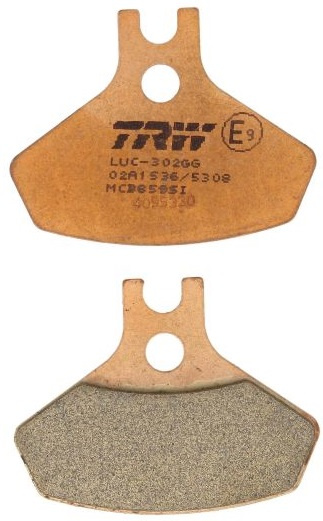 Set Placute Frana Moto Fata Trw Can-am DS 450 2008-2012 MCB859SI