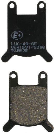 Set Placute Frana Moto Fata Trw MCB508