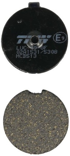 Set Placute Frana Moto Fata Trw MCB513