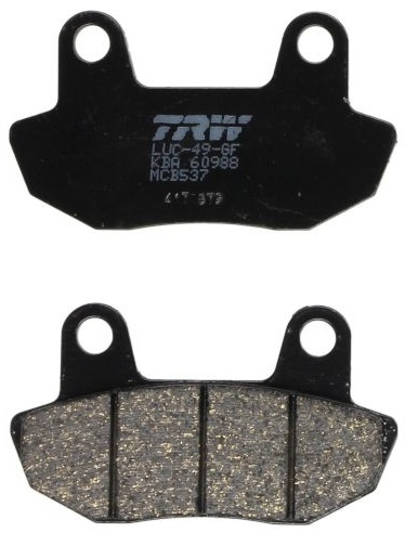 Set Placute Frana Moto Fata Trw MCB537