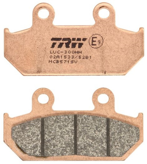 Set Placute Frana Moto Fata Trw MCB571SV
