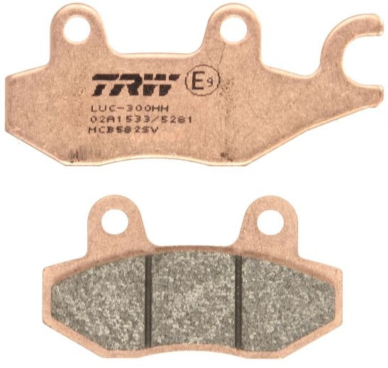 Set Placute Frana Moto Fata Trw MCB582SV