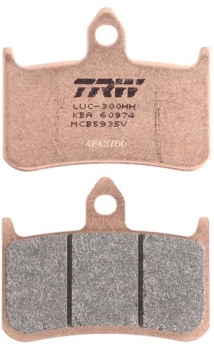 Set Placute Frana Moto Fata Trw MCB593SV