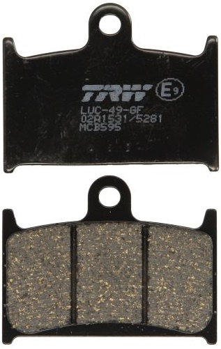 Set Placute Frana Moto Fata Trw MCB595