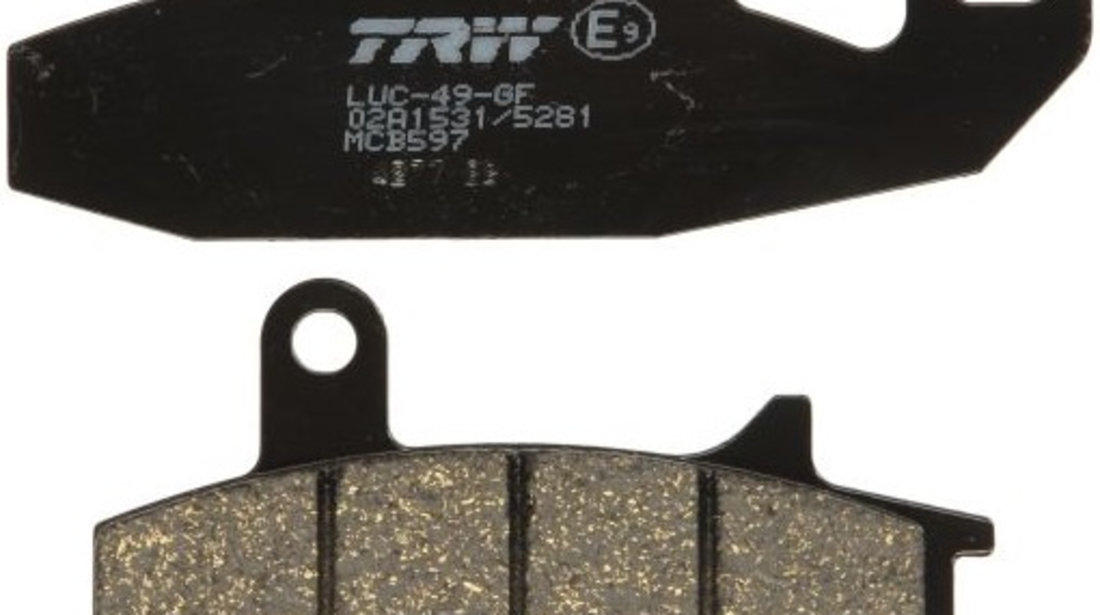 Set Placute Frana Moto Fata Trw MCB597