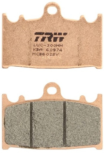 Set Placute Frana Moto Fata Trw MCB602SV