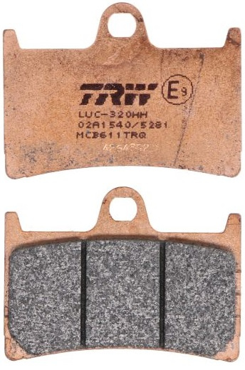 Set Placute Frana Moto Fata Trw MCB611TRQ