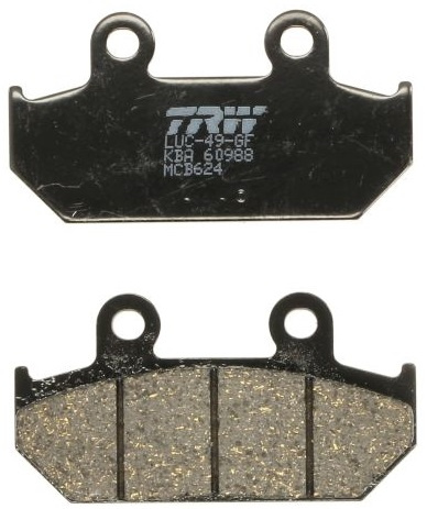 Set Placute Frana Moto Fata Trw MCB624