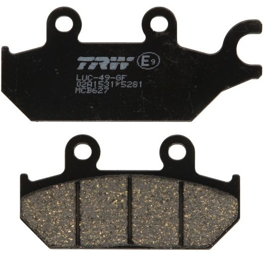 Set Placute Frana Moto Fata Trw MCB627