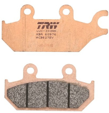 Set Placute Frana Moto Fata Trw MCB627SV