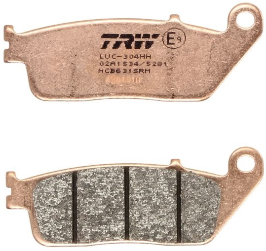 Set Placute Frana Moto Fata Trw MCB631SRM