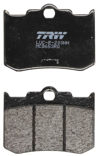 Set Placute Frana Moto Fata Trw MCB653RQ