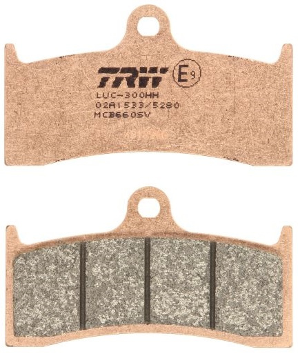 Set Placute Frana Moto Fata Trw MCB660SV